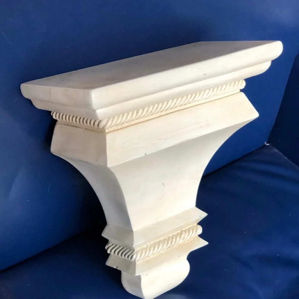 Vintage White French Shelf Wall Decor